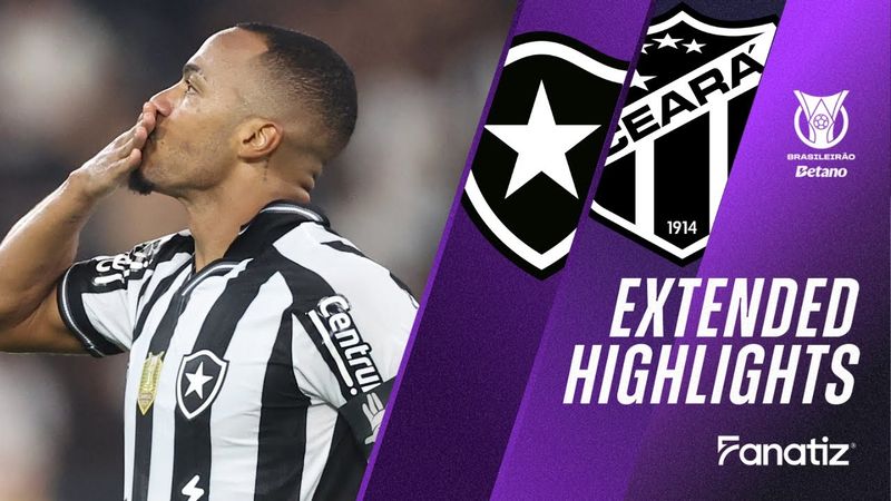 Botafogo vs. Ceara 3-2 | Game Highlights | #Brasileirao2025