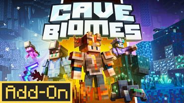 CAVE BIOMES ADD-ON - Minecraft Marketplace [OFFICIAL TRAILER]