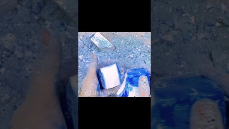 Creamy Soft #relax #crunchycrumbles #oddlysatisfying #soap