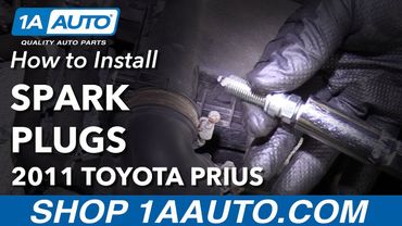 How to Replace Spark Plugs 10-15 Toyota Prius