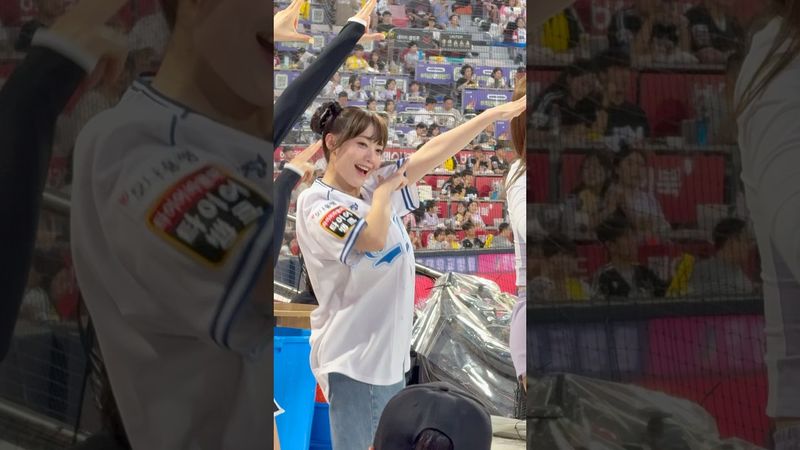 너무 귀여운 분  ❤️ #ktwiz #kt위즈