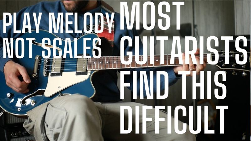 SMETTI DI SUONARE SCALE e LICK se non ci riesci, dice ADAM LEVY