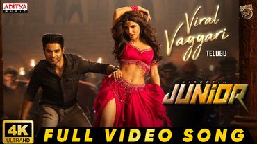 Viral Vayyari Full Video Song | Junior Movie | Kireeti, Sreeleela | Radha Krishna | Devi Sri Prasad