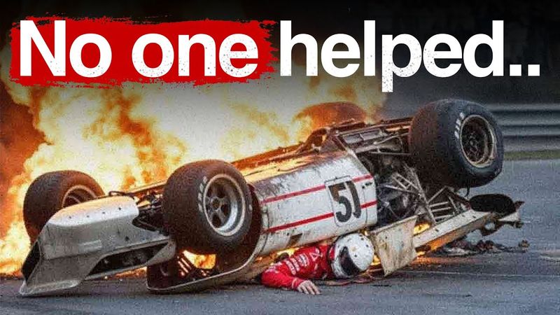 The Day F1 Watched a Man Burn to Death