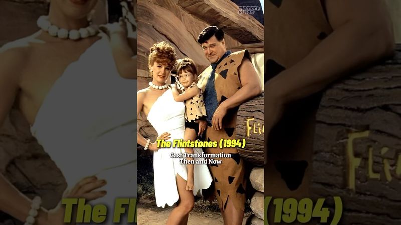 The Flintstones (1994) - Memorable Cast Transformation Then and Now