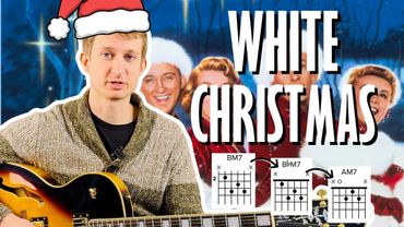 White Christmas - Jazz Chord Melody Arrangement - Playthrough + Lesson with TABS!