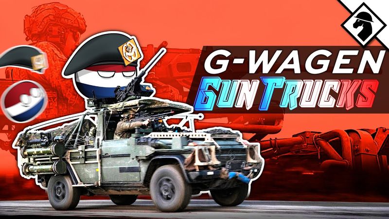 Weapons of a Dutch G-WAGEN Gun Truck Anti-Tank Squad