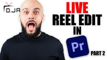 LIVE Reel Edit from Scratch in Premiere Pro | Part 2