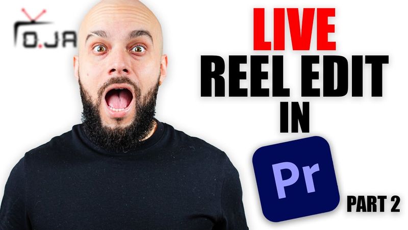 LIVE Reel Edit from Scratch in Premiere Pro | Part 2