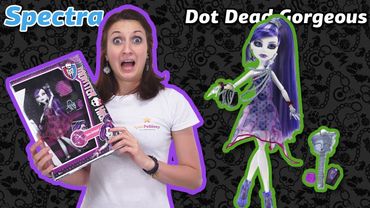 Обзор на Spectra Vondergeist Dot Dead Gorgeous Monster High (Спектра Вечеринка Школа Монстров) X4531
