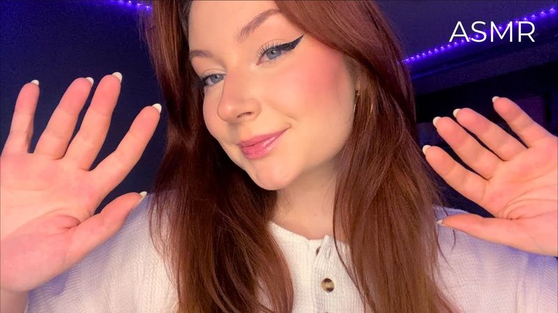 ASMR Finger Flutters, Snapping, Hand Sounds