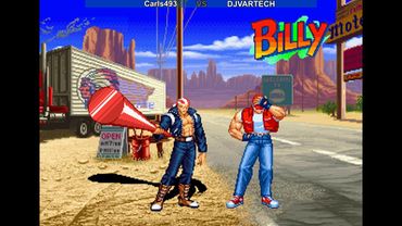 Real Bout Fatal Fury 2 (Fightcade): Match #13: Carls493 Vs. DJVARTECH (30 Matches)