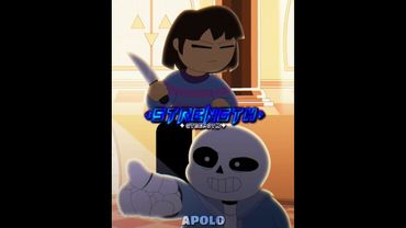 Sans vs Chara/Frisk (Stronger Than You) #edit #undertale #sans #stevenuniverse #wisedit #fyp