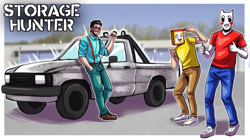 НАКОНЕЦ-ТО КУПИЛИ АВТОМОБИЛЬ! БИТВА ЗА КОНТЕЙНЕРЫ! ОХОТНИКИ ЗА СОКРОВИЩАМИ! - STORAGE HUNTER