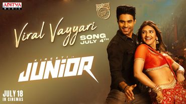 #Junior Movie Second Single #ViralVayyari Announcement | Kireeti, Sreeleela | Radha Krishna | DSP