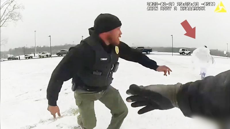 Когда преступник думает, что сможет убежать