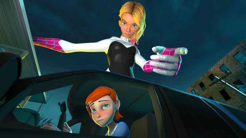 Gwen Tennyson vs Giantess Gwen Stacy