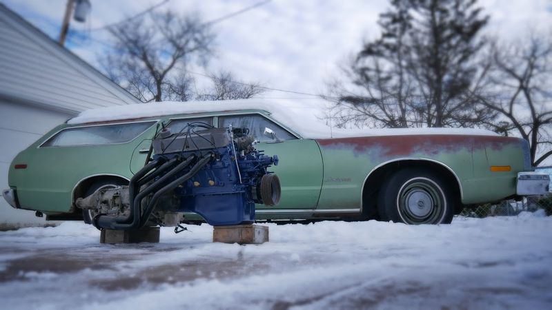 1973 Station Wagon -  Engine Build