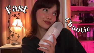 Fast, Chaotic and Unpredictable ASMR You’ll Fall Asleep To ( Mouth Sounds, Mic Triggers )