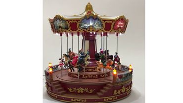 Новогодний декор Timstor Карусель большая с подсветкой 180367