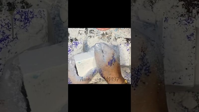 Fresh Block #oddlysatisfying #sandmentcrushing #relax #crunchycrumbles #crushingtime #satisfying