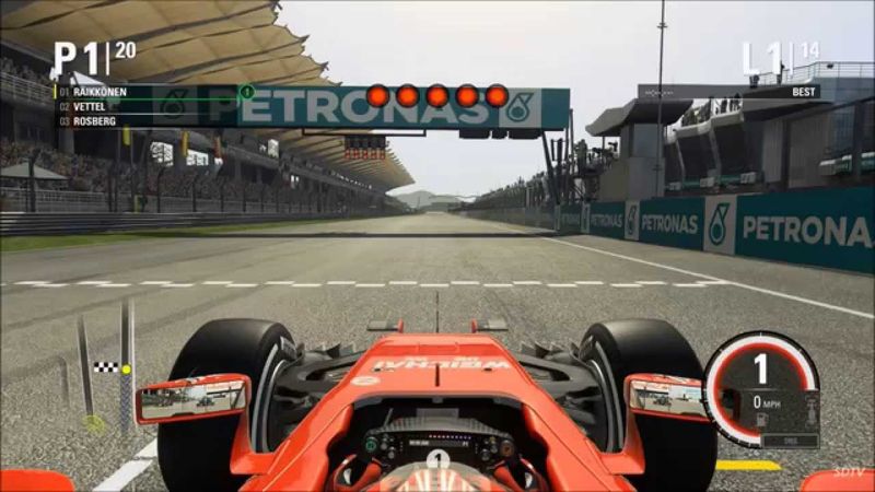 F1 2015 - Round 2 - Malaysian Grand Prix 25% Race
