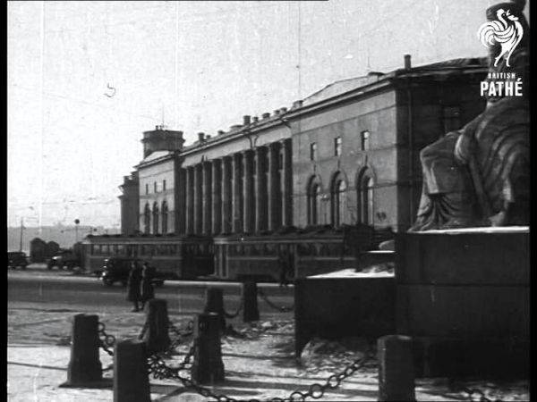 The Palace Of Culture - Leningrad Aka Russia Street Scenes - General View Factory, Town (1933)