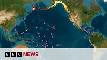 Widespread tsunami warnings after magnitude 8.8 quake off Russia's east coast | BBC News