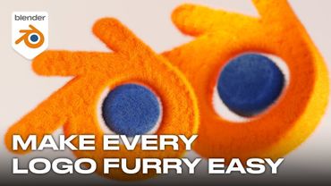 Make Every Logo Furry EASY with Blender