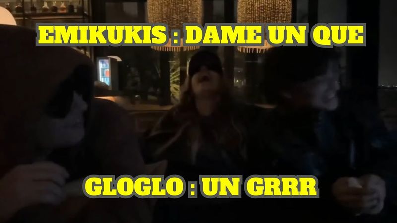 EMIKUKIS POR FIN LOGRA QUE GLOGLO BOTE SU GRR