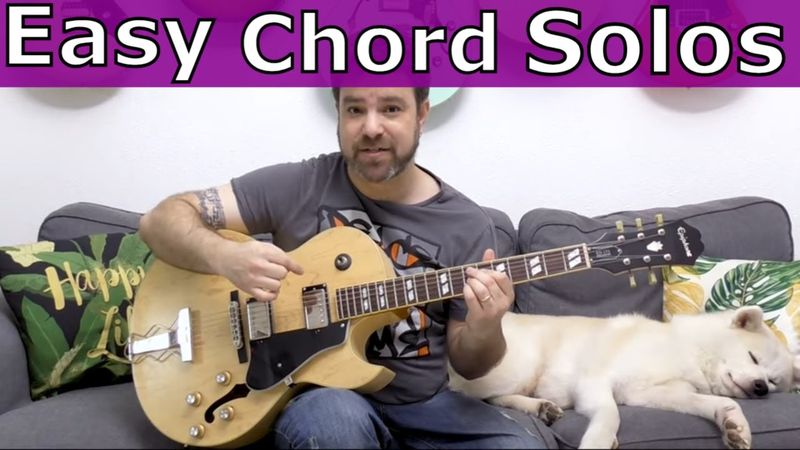 Effortless Chord Solos | The One-Finger Jazz Chord | Electric Guitar Lesson