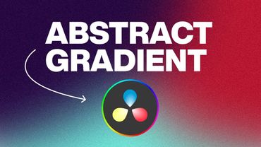 Abstract Gradient Background in Davinci Resolve 18 (Fusion Tutorial)