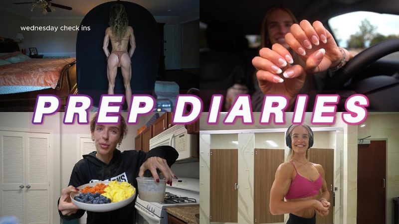 PEAK WEEK- final cardio & training sessions, appts, posing, carb essentials, tying it all together!