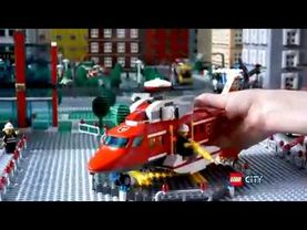 Lego City #7206 Fire Helicopter Commercial
