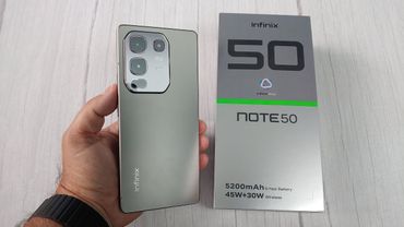Infinix NOTE 50 4G Распаковка и Первое Знакомство