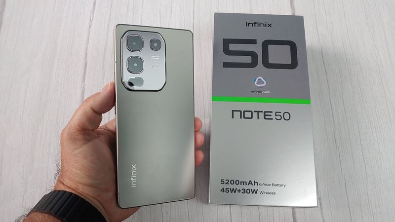 Infinix NOTE 50 4G Распаковка и Первое Знакомство