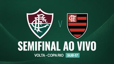 AO VIVO COM IMAGENS - FLUMINENSE X FLAMENGO | COPA RIO SUB-17 | SEMIFINAL | VOLTA
