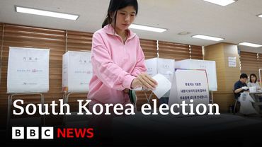Record turnout in South Korea election after failed martial law bid  | BBC News