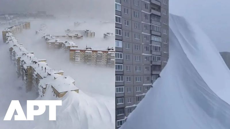 Russians Brave Record Snowfall As Kamchatka Buried Under Heavy Winter Storms | APT