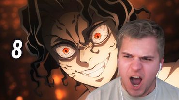 Реакция 8 серия 👺 Клинок, Рассекающий Демонов: Тренировка Хашира