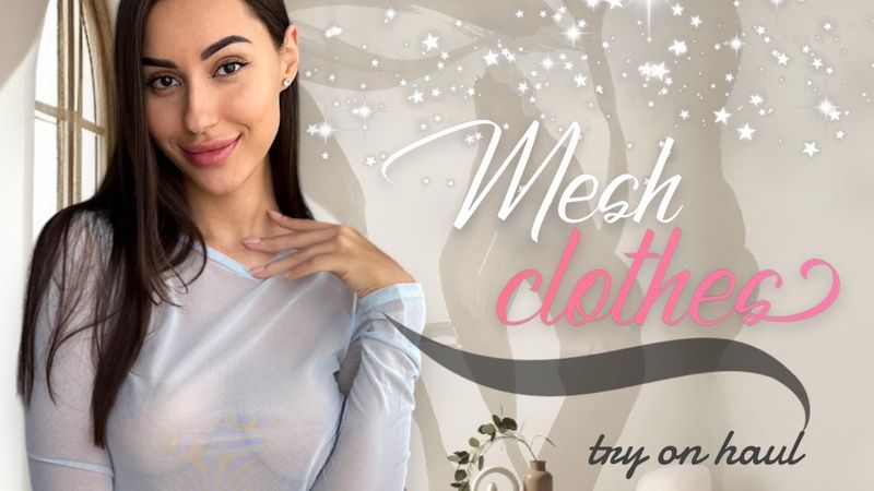 [4K] Carla Marini’s Transparent Fashion Picks | Stylish Try-On Haul