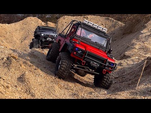 1/10 Scale Gmade GS02 DEFENDER | Axial SCX10 III Jeep Wrangler Rubicon JK Off road Trail 4X4 RC Car
