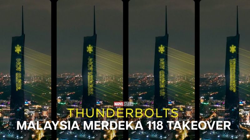 Marvel Studios' #Thunderbolts* | Malaysia Merdeka 118 Takeover