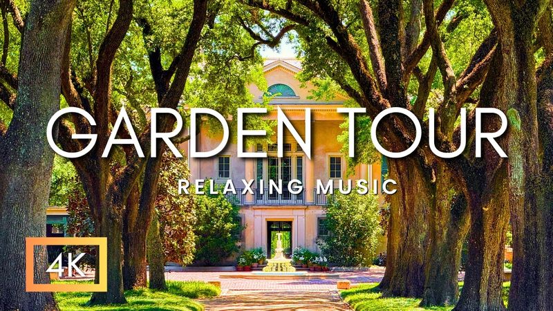 AMAZING Gardens in New Orleans | Enjoy a Peaceful Walking Garden Tour at Longue Vue Home & Gardens