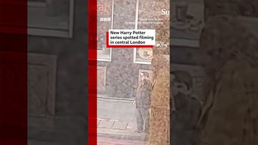 New Harry Potter TV series spotted filming in central London. #BBCNews