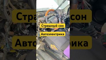 Страшный сон авто электрика где то наши коллеги #automobile #автомобильнаяэлектроника #locksmith