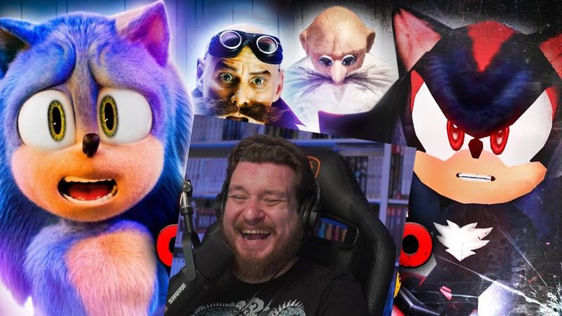 ЖЕСТОКИЙ СОНИК 3 КОТОРОГО НЕ ПУСТИЛИ БЫ В КИНО - Мрачная игра ПРОТИВ фильма | Реакция на Уголок Акра