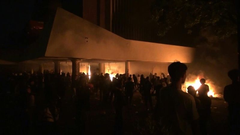 Indonesia protest blaze kills three as anger erupts over driver death | AFP