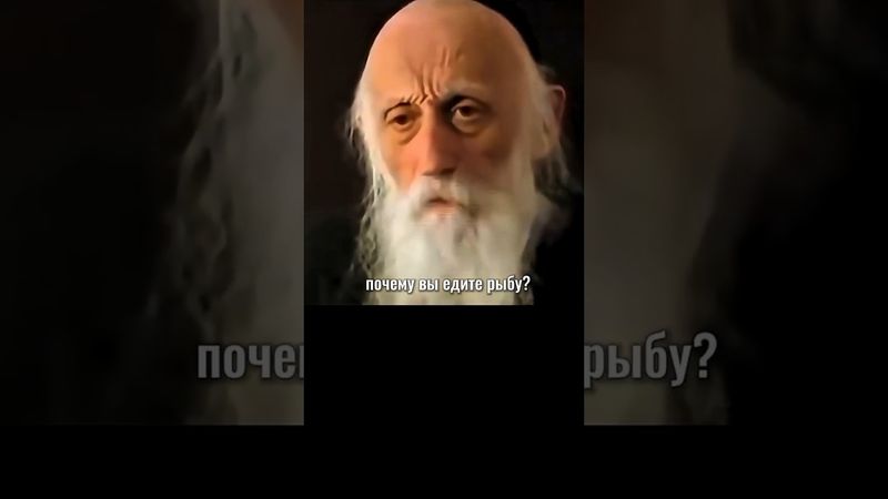 Почему вы едите рыбу? Мудрые слова со смыслом. Авраам Тверский#духовность #осознанность #любовь #бог