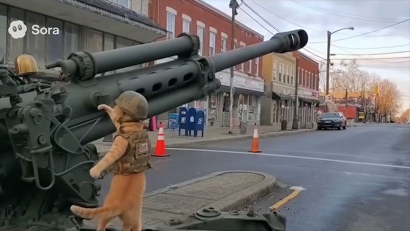 War for the Planet of the CATS [Sora 2 Cats Gone Wild]